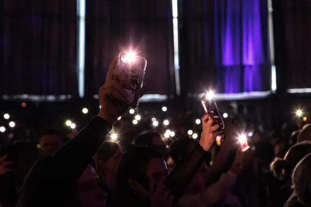 Lichter an für die Balladen - bei der ESC-Party 2026 in Karlsruhe | Foto: Paul Needham