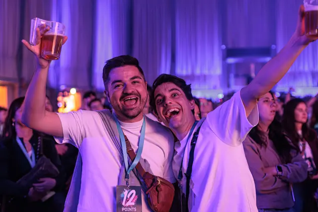 Party pur - bei der ESC-Party 2026 in Karlsruhe | Foto: Paul Needham