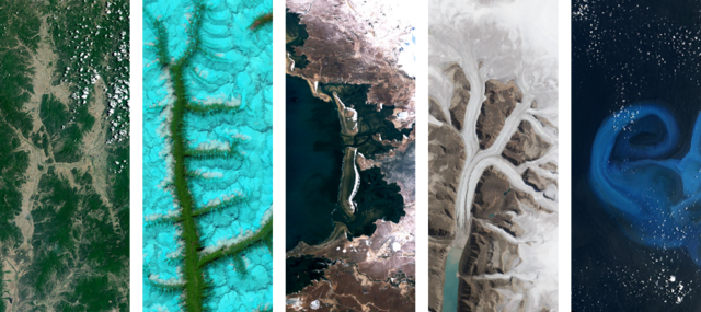 der eigene Name (oder eine kleine Botschaft) buchstabiert aus den Wundern der Natur - ein Nasa-Projekt macht das möglich | Foto: Quelle: NASA/USGS Landsat – „Your Name in Landsat“