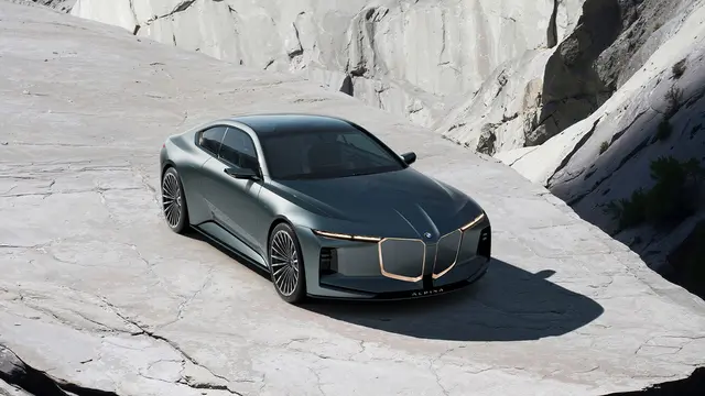 Der Serienstart des Vision Alpina wurde für das Ende des Jahres angekündigt. (zu dpa: «Vision BMW Alpina stimmt auf neuen Luxusableger ein») | Foto: dpa