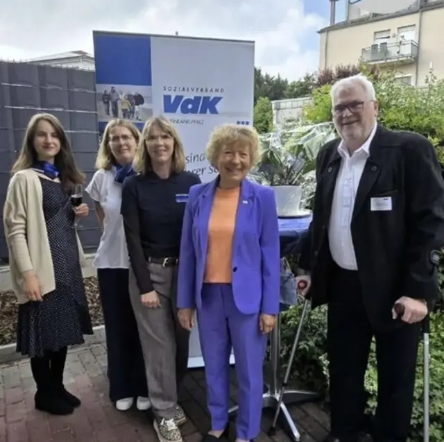 Der Sozialverband VdK Kreisverband Donnersberg hat am 8. Mai zur feierlichen Neueröffnung seiner Geschäftsstelle in der Uhlandstraße 3 in Kirchheimbolanden eingeladen | Foto: Sozialverband VdK Kreisverband Donnersberg/gratis
