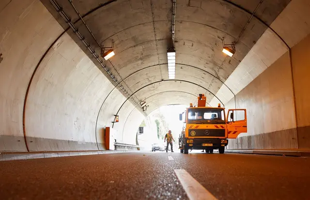 Im Fahrlachtunnel in Mannheim kommt es ab Sonntag zu Wartungsarbeiten mit wechselnden Sperrungen. Anfang Juni folgt eine mehrtägige Vollsperrung mit Umleitung. | Foto: Stadt Mannheim