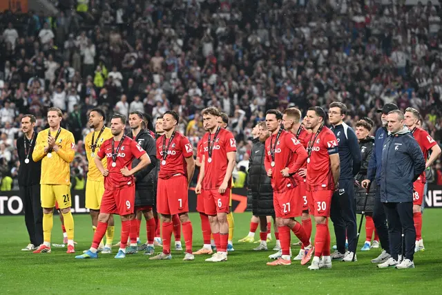 Dem SC Freiburg blieb die Körnung einer famosen Europa-League-Saison verwehrt. | Foto: Robert Michael/dpa