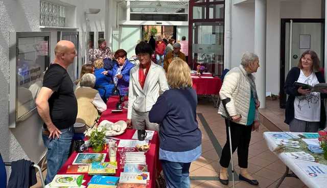 Gleiches Angebot – anderer Ort. Zum aktuellen Termin lädt die Kontakt- und Informationsstelle für Selbsthilfe (KISS) in den Museumsgarten ein | Foto: Stadt Viernheim