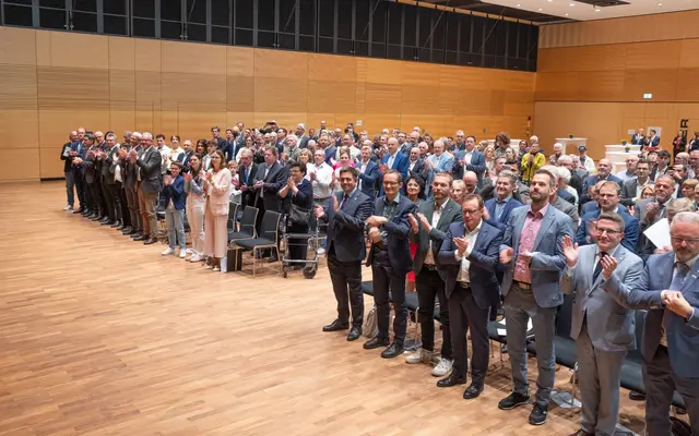 Dafür gab`s von den 230 Gästen Standing Ovations. | Foto: Landratsamt Rhein-Neckar-Kreis