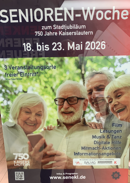 Poster der Seniorenwoche | Foto: BdP Peter Krietemeyer