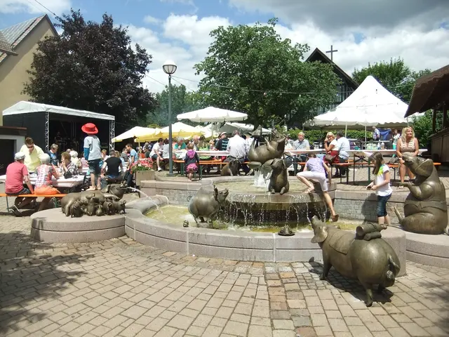Das Saubrunnenfest in Bornheim kehrt 2026 als Höhepunkt im Jubiläumsjahr des Ortes zurück – gefeiert wird drei Tage lang rund um den Saubrunnen | Foto: Karin Hechler