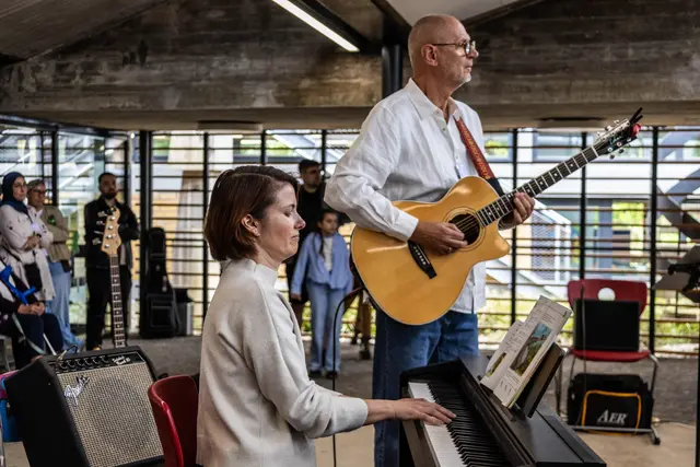 Die musikalische Begleitung   | Foto: Wolfgang Neuberth