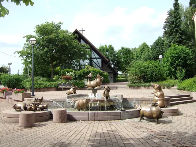 Der Saubrunnen ist Namensgeber des Festes und zählt zu den zentralen Orten des Jubiläumswochenendes in Bornheim | Foto: Hans-Jürgen Heilmann