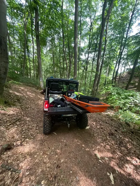Das UTV im Einsatz | Foto: Matthias Groß