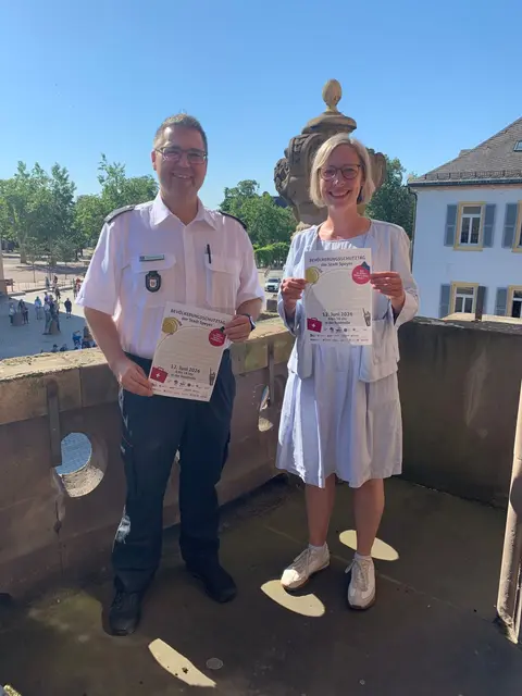 In der Stadthalle können sich Besucherinnen und Besucher praktisch informieren, wie Krisenvorsorge im Alltag funktioniert. | Foto: Stadt Speyer