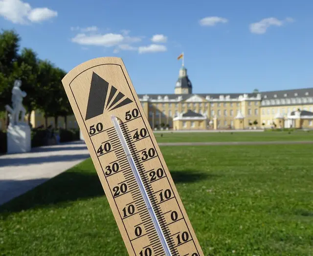 Der Klimawandel erhöht auch in Karlsruhe die Wahrscheinlichkeit extremer Hitzeereignisse | Foto: Stadt Karlsruhe, Umwelt- und Arbeitsschutz