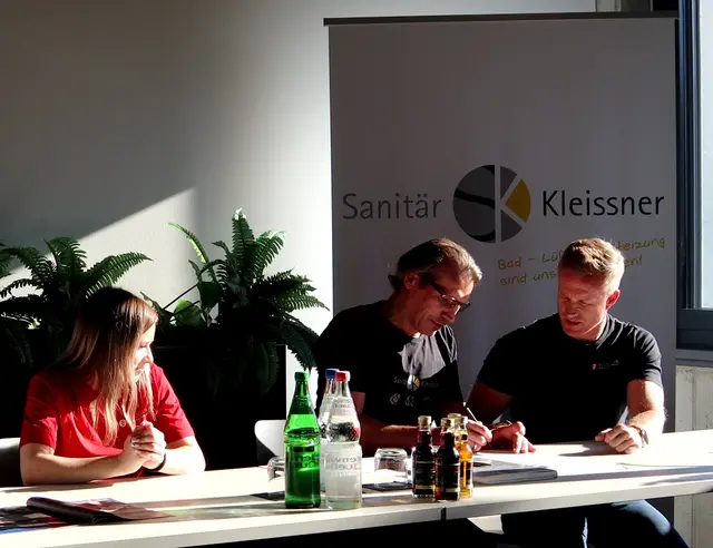 Mariel Goethe, Michael Kleissner, Erwin Goethe (v.l.n.r.)
 | Foto: Kleissner