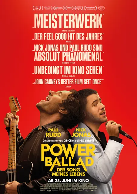 Power Ballad - Der Song meines Lebens: Der neue Trailer stimmt auf die Musikgeschichte mit Paul Rudd und Nick Jonas ein, Kinostart ist am 25. Juni 2026. | Foto: LEONINE Studios