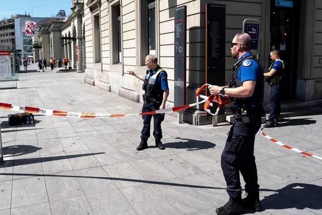Polizei: Der mutmaßliche Täter hatte IS-Propaganda verbreitet.  | Foto: Claudio Thoma/KEYSTONE/dpa
