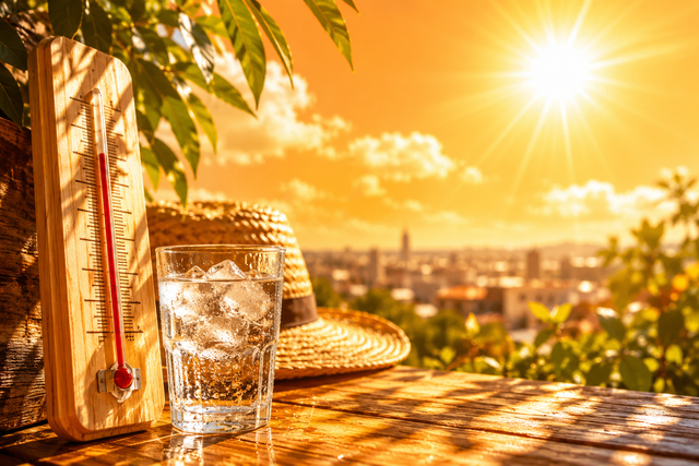 Hitzegefahr im Sommer: Verbraucherzentrale gibt Tipps für Ernährung und Zuhause | Foto: erstellt mit KI
