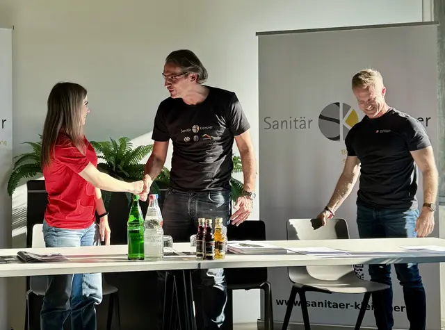 Mariel Goethe, Michael Kleissner, Erwin Goethe (v.l.n.r.)
 | Foto: Kleissner
