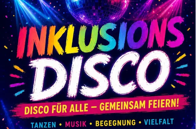 Inklsuvie Disco in Neckarau - feiern Sie mit! | Foto: Gemeindediakonie Mannheim