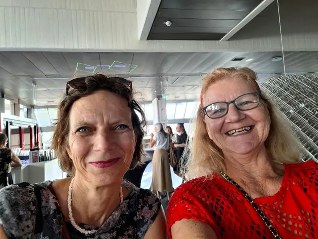 Stefanie Meckes und ich hatten viel Spaß | Foto: Brigitte Melder