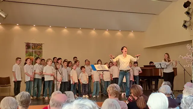 Hohe Konzentration und viel Vorfreude prägen die Probenarbeiten der Kinder und Jugendlichen. | Foto: Junge Kantorei St. Martin