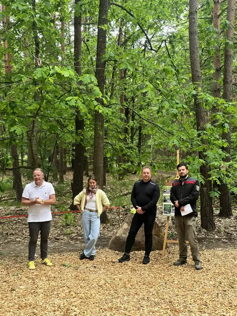 Neuer Ort der Ruhe im Haßlocher Wald offiziell eingeweiht | Foto: Gemeindeverwaltung Haßloch