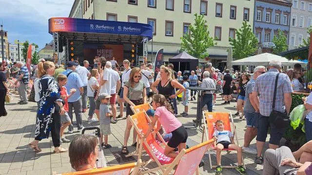 Sonnenschein, Genuss und sommerliche Leichtigkeit kennzeichneten die Aktion | Foto: Monika Klein