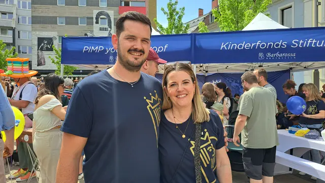 Geschäftsführer Kurt Landry und Friederike Aug-Steller, zuständig für Corporate Brand und Event, freuten sich über den großen Zuspruch  | Foto: Monika Klein