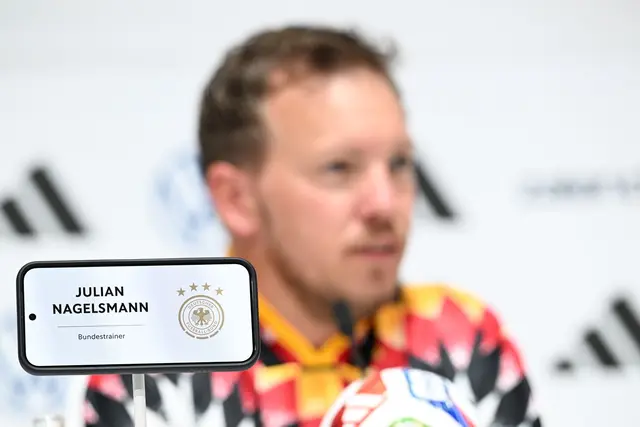 Julian Nagelsmann tritt mit der DFB-Elf gegen Finnland an.  | Foto: Federico Gambarini/dpa