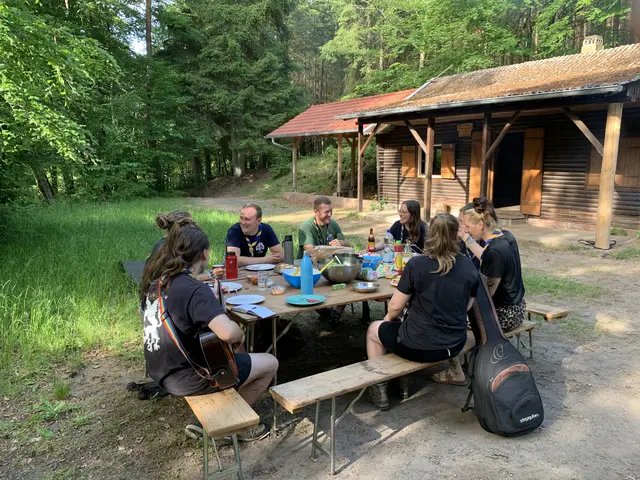 Das gemeinsame Abendessen ist zubereitet | Foto: BdP Peter Krietemeyer