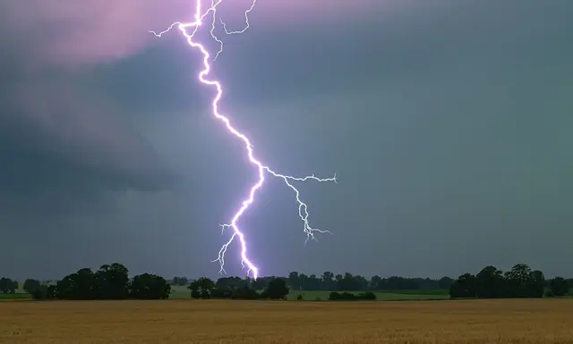 Landesweit könnten Gewitter auch zum Wochenbeginn möglich sein, warnt der Deutsche Wetterdienst. (Archivbild) | Foto: Patrick Pleul/dpa