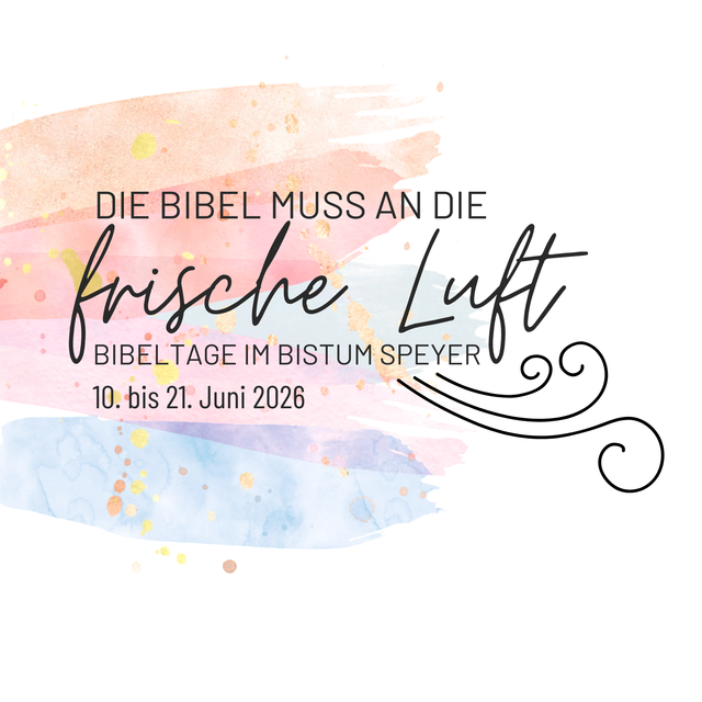 Die Bibel muss an die frische Luft - und wir begleiten sie! | Foto: Bistum Speyer