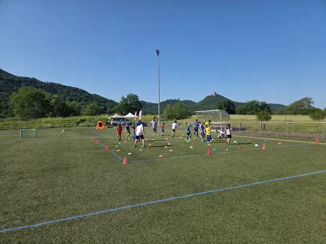 Beim Fußballcamp standen nicht nur Tore und Technik, sondern vor allem Spaß an Bewegung und Teamgeist im Mittelpunkt. | Foto: VTG Queichhambach
