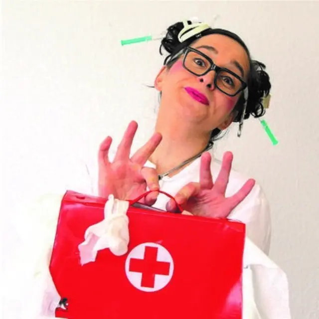 Elisa Salamanca als „Schwester Salmonella“ | Foto: Salamanca