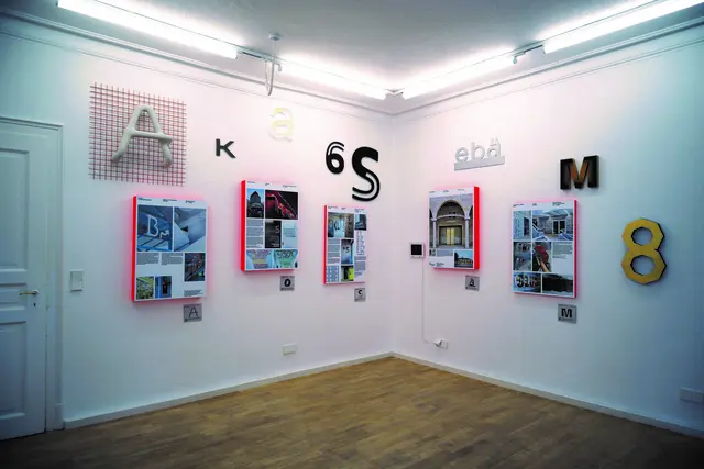 Archigrafie kann auffällig aber auch klein und fein sein.  | Foto: @Foto Raumgalerie Stuttgart, Thomas Geuder