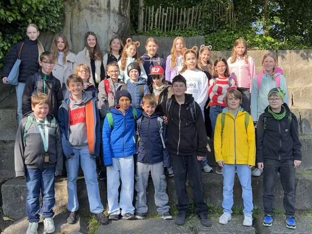 Die Klasse 5c des HBG Bruchsal | Foto: HBG