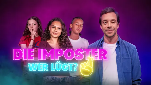 Die Imposter - Wer lügt?: Sechs Kinder und Jugendliche spielen in drei Runden ein Live-Bluffspiel mit zwei geheimen Impostern. | Foto: KiKA - Der Kinderkanal ARD/ZDF, Foto: © hr/Bavaria Entertainment/dyrde