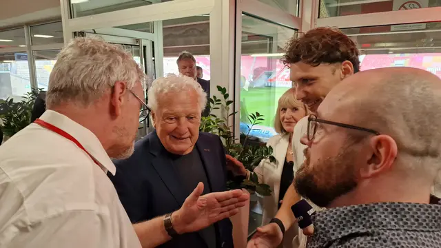 Kalli Feldkamp war ein begehrter Gesprächspartner bei der 125-Jahr-Feier des 1. FC Kaiserslautern im vergangenen Jahr | Foto: Ralf Vester
