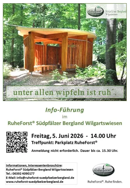 Foto: RuheForst Südpfälzer Bergland Wilgartswiesen