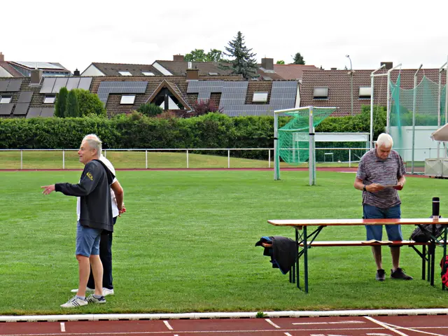 An der Laufbahn | Foto: Brigitte Melder