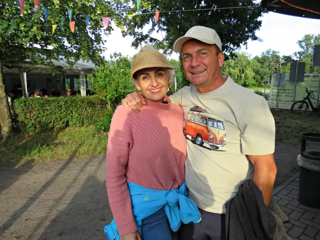 Caro und Sven hatten mehrere Kilometer auf sich genommen für das Konzert | Foto: Brigitte Melder