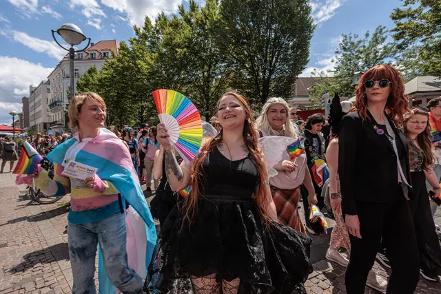 Vielfalt sichtbar gemacht: So feierte Karlsruhe den CSD | Foto: Paul Needham