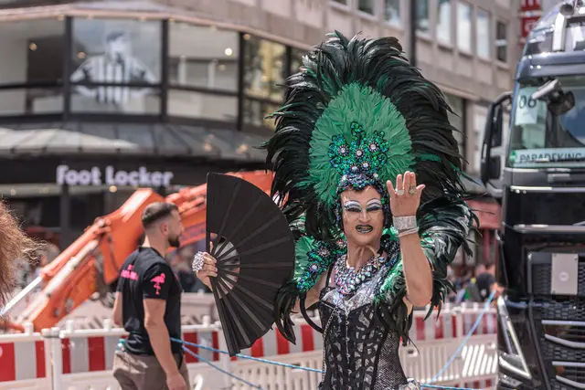 Vielfalt sichtbar gemacht: So feierte Karlsruhe den CSD | Foto: Paul Needham