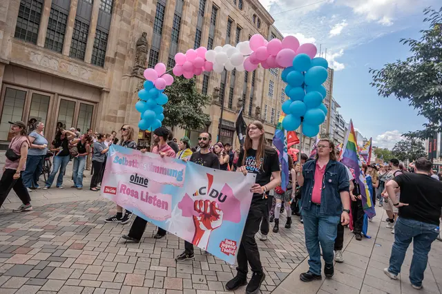 Vielfalt sichtbar gemacht: So feierte Karlsruhe den CSD | Foto: Paul Needham
