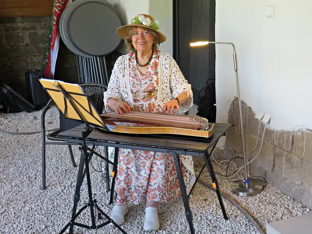 Gaby Kiessling an ihrer Zither | Foto: Brigitte Melder