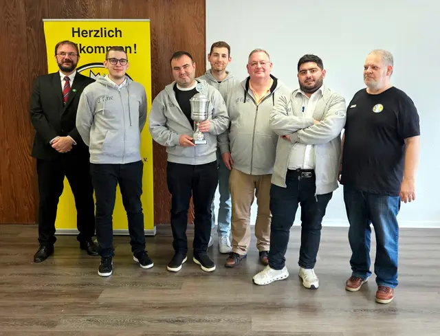 Nach dem Meistertitel 2026 mit 30:0 Punkten hat der SC Viernheim jetzt auch den Deutschen Mannschaftspokal gewonnen - das erste Double der Vereinsgeschichte. | Foto: SC Viernheim