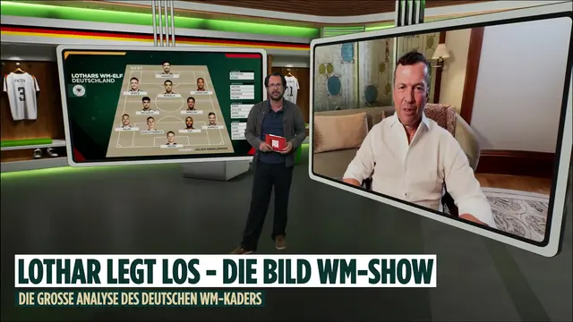 Lothar Matthäus: Der frühere Weltmeister begleitet die Fußball-WM bei BILD als Experte mit Live-Analysen zu den deutschen Spielen. | Foto: BILD
