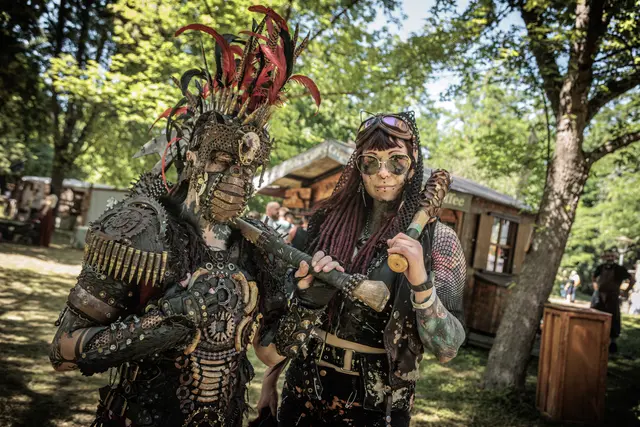 Das Mystika Festival 2026 in Germersheim war nicht unumstritten - an der Spielfreude der teilnehmenden Künstler*innen lag das nicht | Foto: Paul Needham