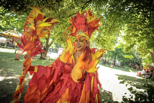 Das Mystika Festival 2026 in Germersheim war nicht unumstritten - an der Spielfreude der teilnehmenden Künstler*innen lag das nicht | Foto: Paul Needham