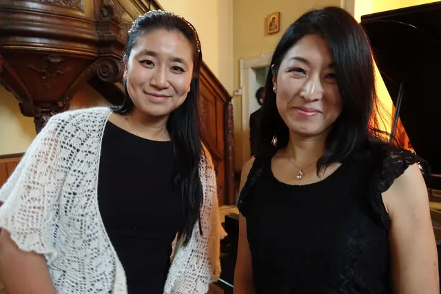 Die Pianistin Nami Okada und die Sopranistin Rie Mattil | Foto: Mattil
