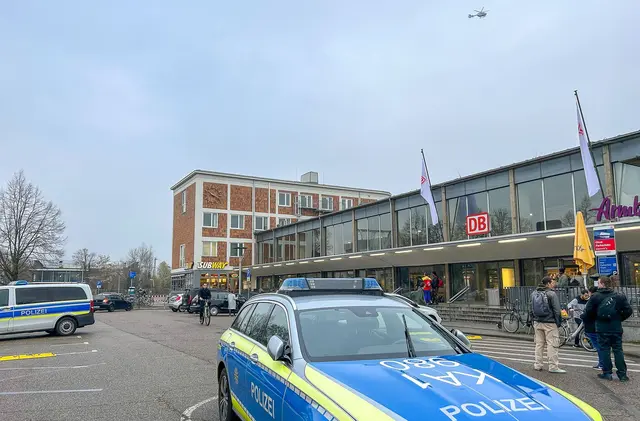 Die Gleise am Bruchsaler Bahnhof waren rund eine Stunde gesperrt. (Archivbild) | Foto: Tim Müller/EinsatzReport24/dpa